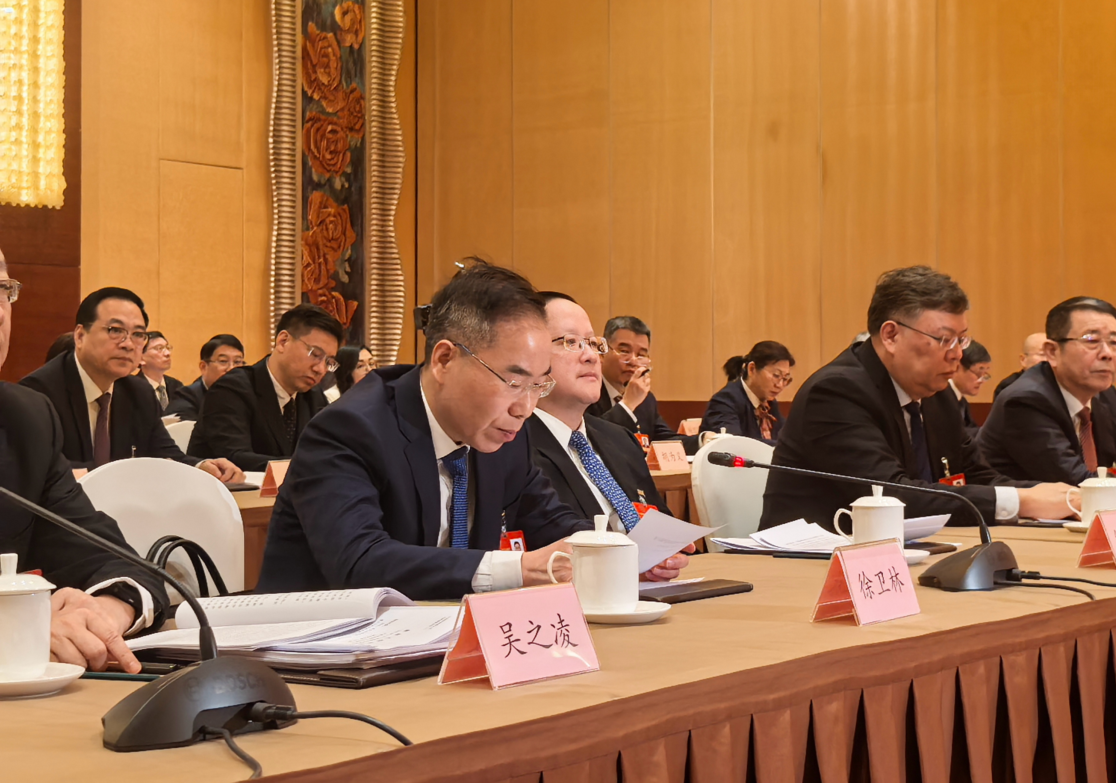 Xu Weilin, a deputy to the National People's Congress and president of ...